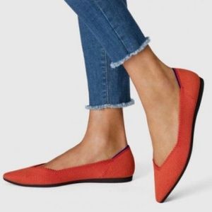 Rothy’s Persimmon Points in size 9 RETIRED